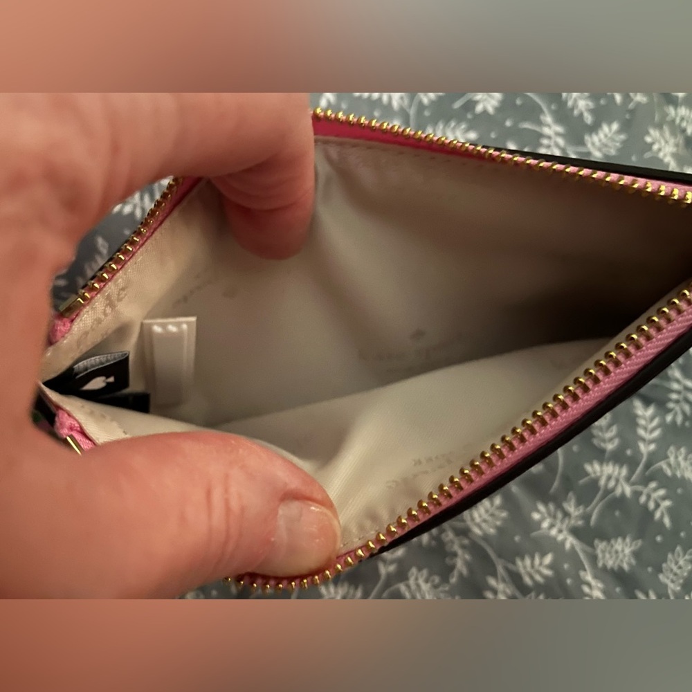 Kate Spade Pink “Sticky Situation” Card Holder NWT - Picture 3 of 4